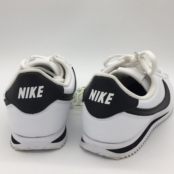 NIKE CORTEZ BASIC SL (GS) white/black - Picture 11 of 16